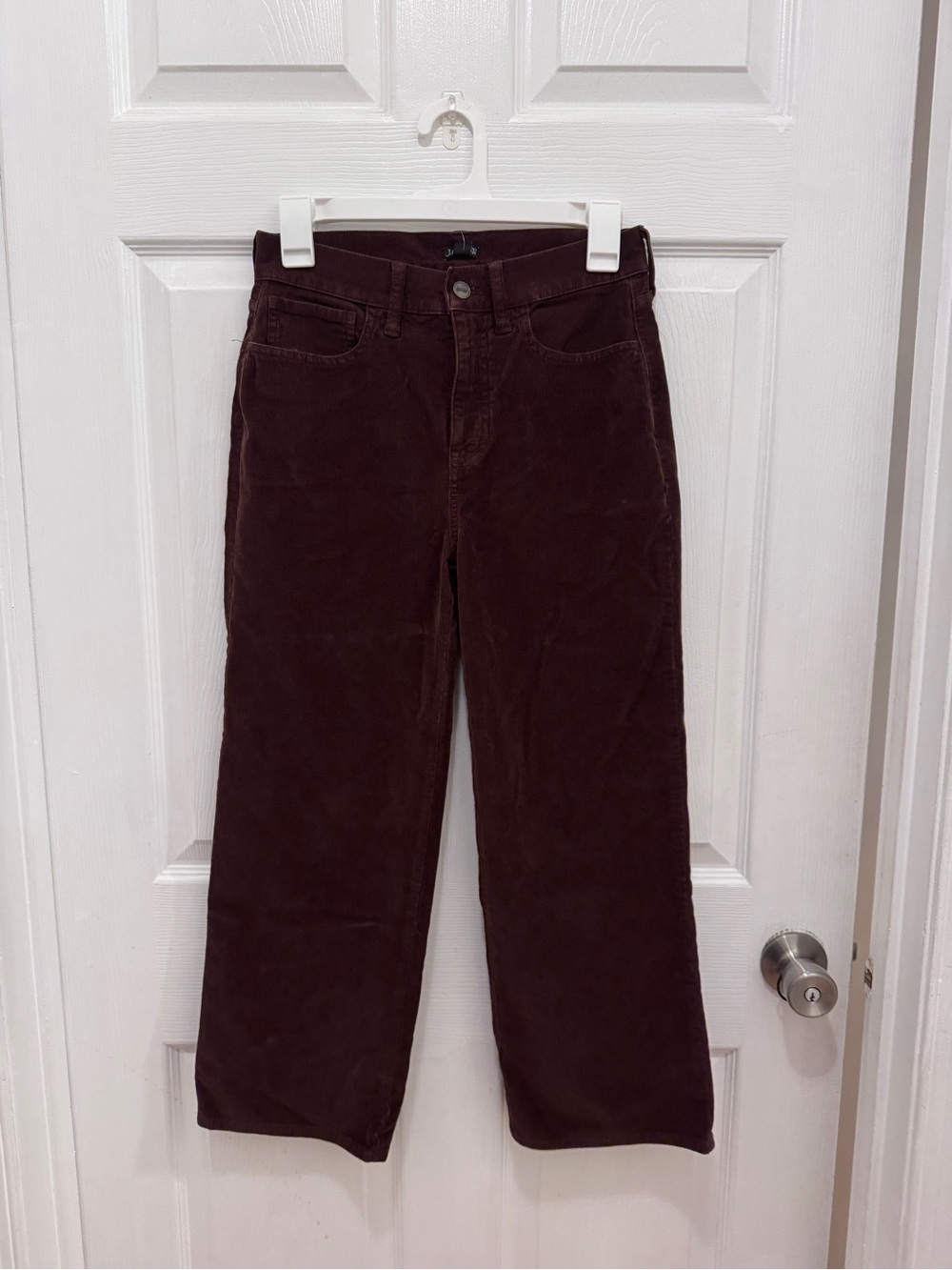 J-Crew Wide Leg corduroy brown pants